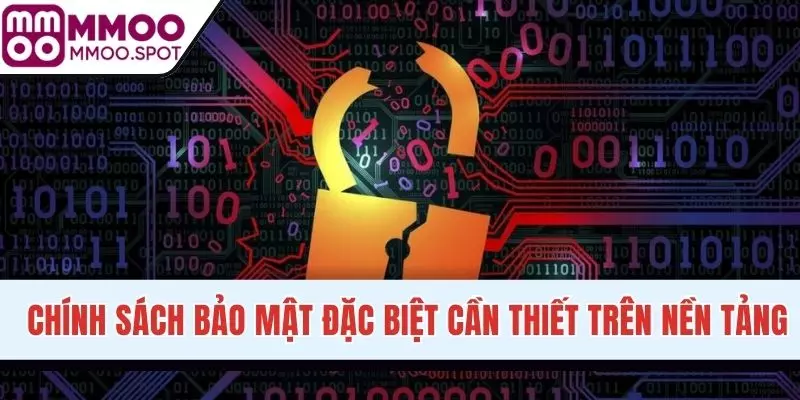 Chính sách bảo mật đặc biệt cần thiết trên nền tảng