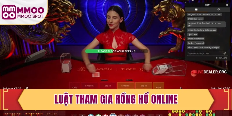 Luật tham gia Rồng Hổ online